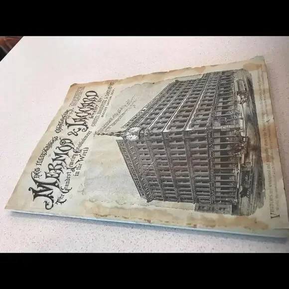 Antique 1890 Mermod & Jaccard Jewelry Co, Catalog St. Louis MO.